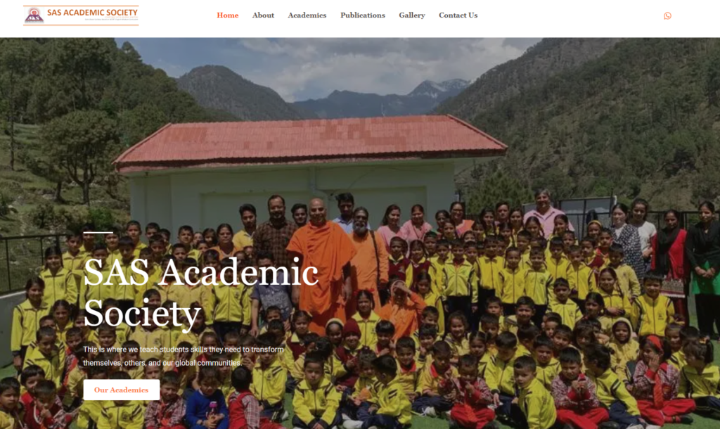 SAS Academic Society, Uttarkashi, India